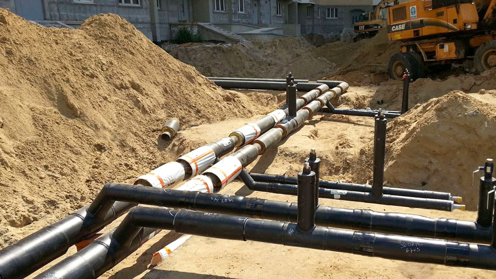Строительство внешних и внутренних инженерных сетей